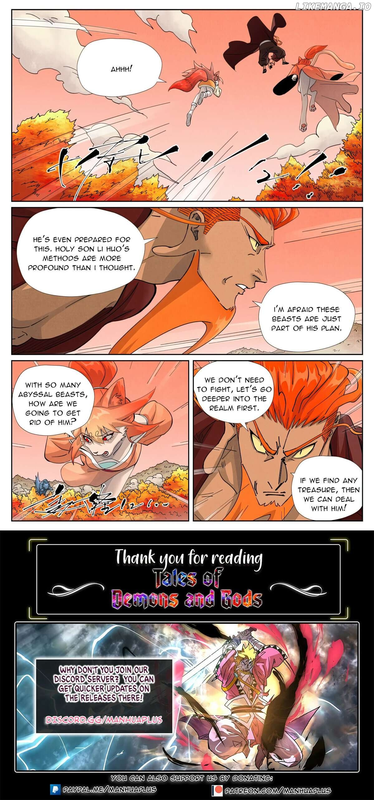 Read Tales of Demons and Gods En Manga Online