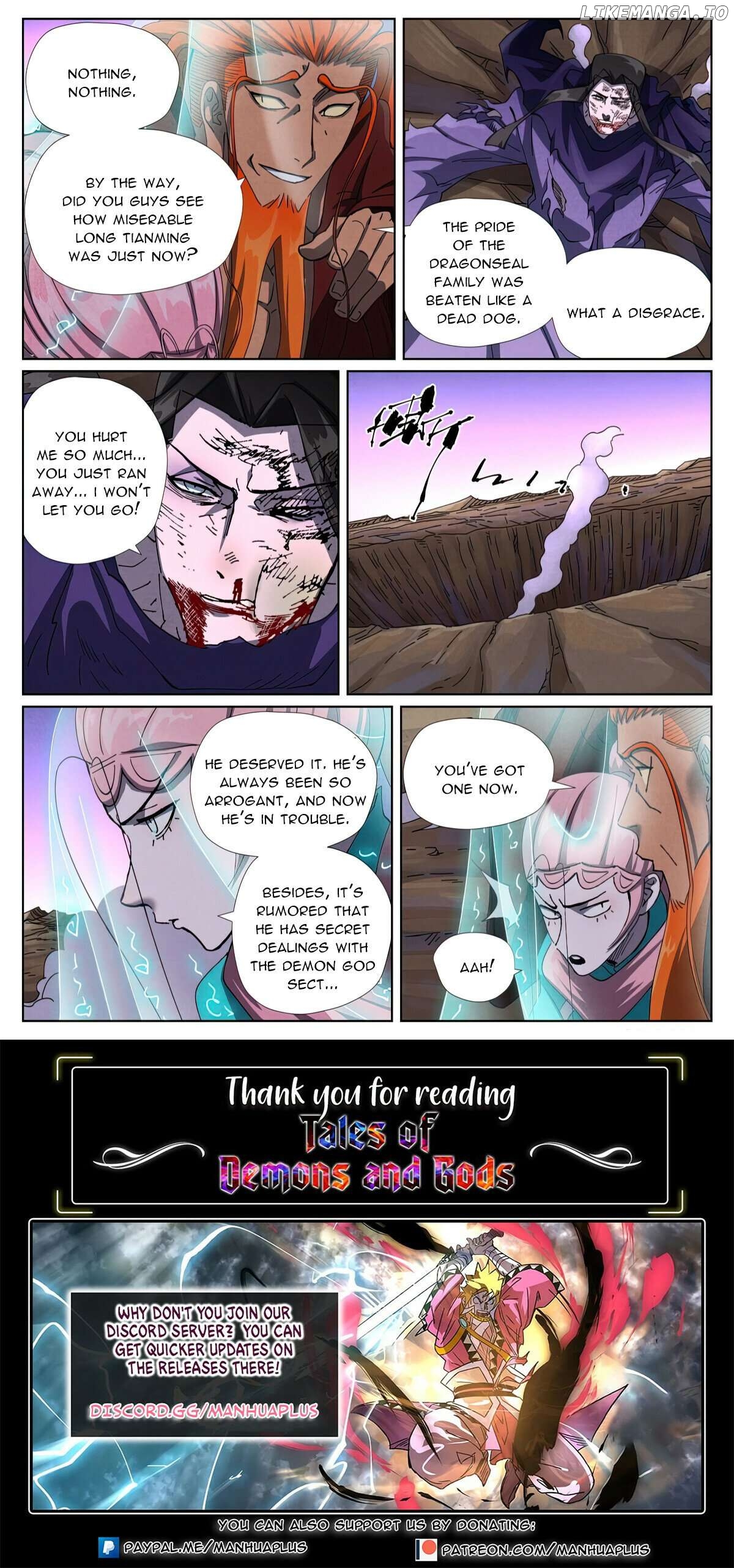 Read Tales of Demons and Gods En Manga Online