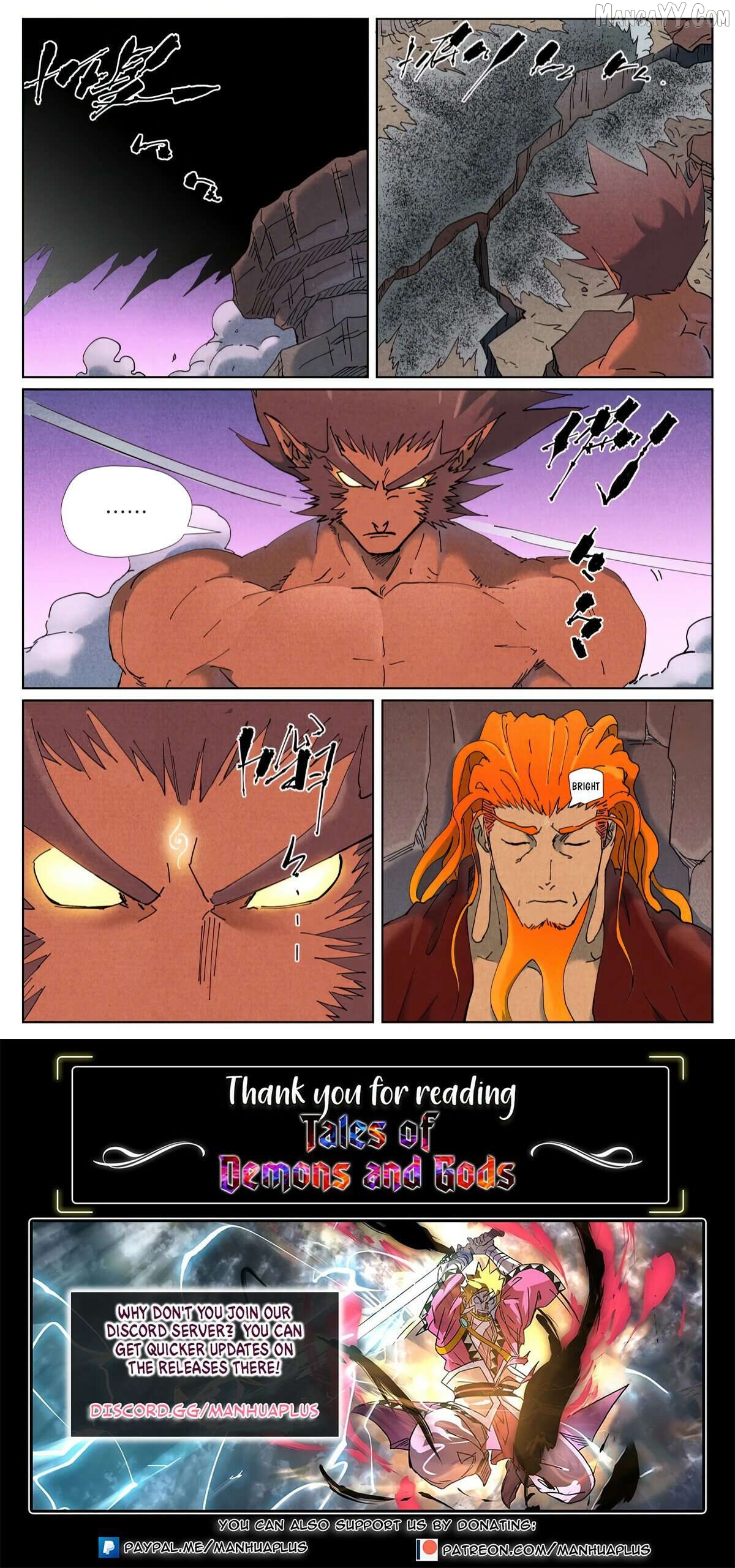 Read Tales of Demons and Gods En Manga Online