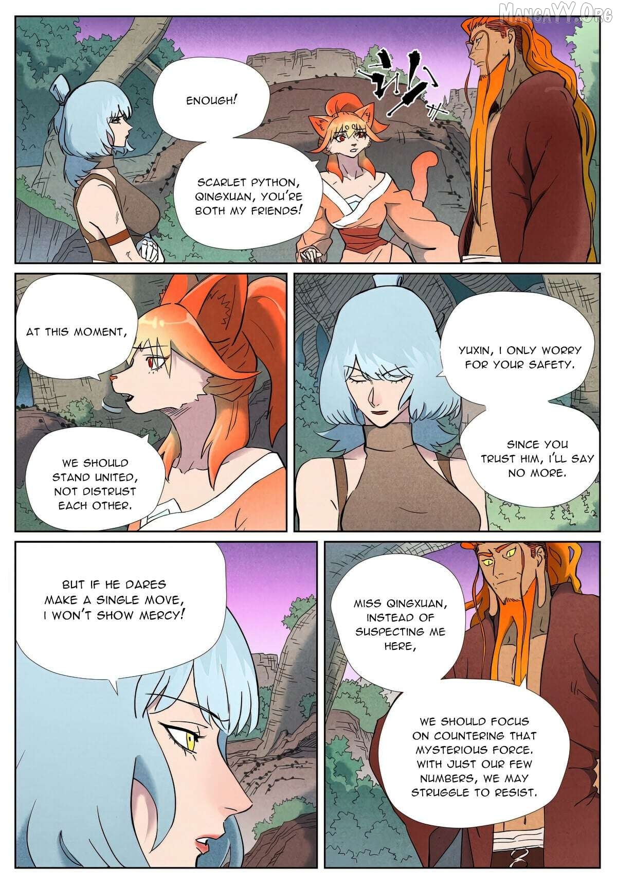 Read Tales of Demons and Gods En Manga Online
