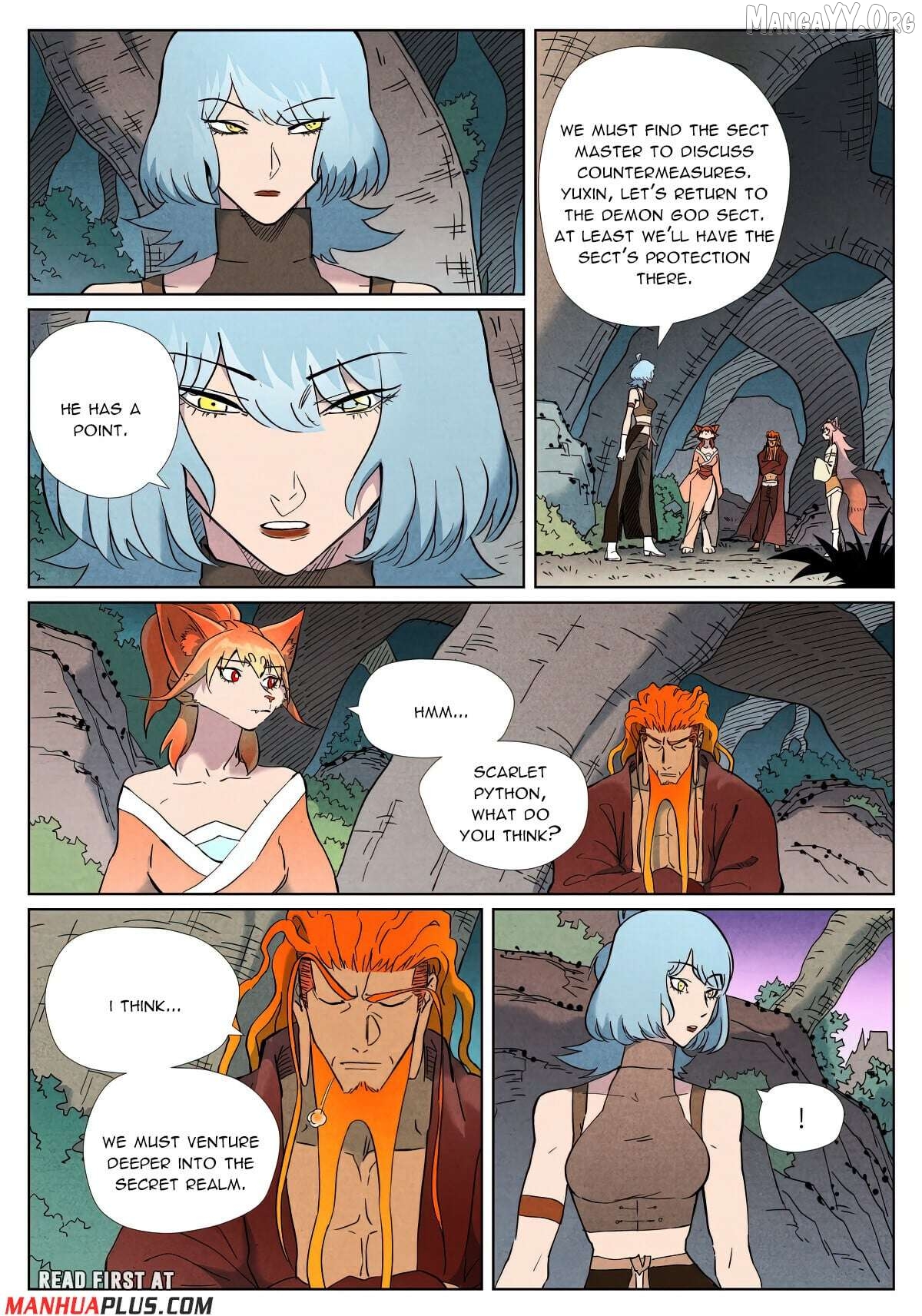 Read Tales of Demons and Gods En Manga Online