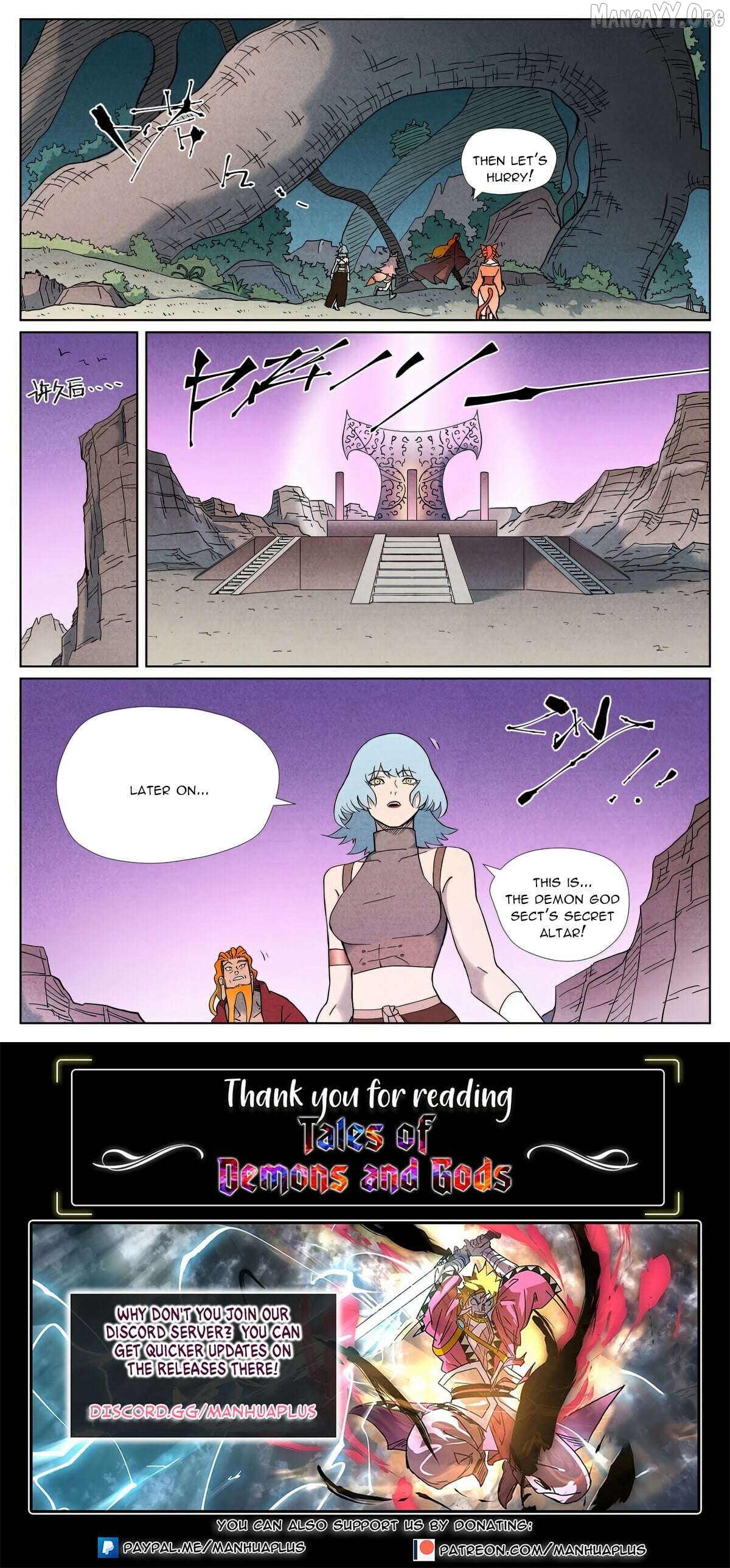 Read Tales of Demons and Gods En Manga Online