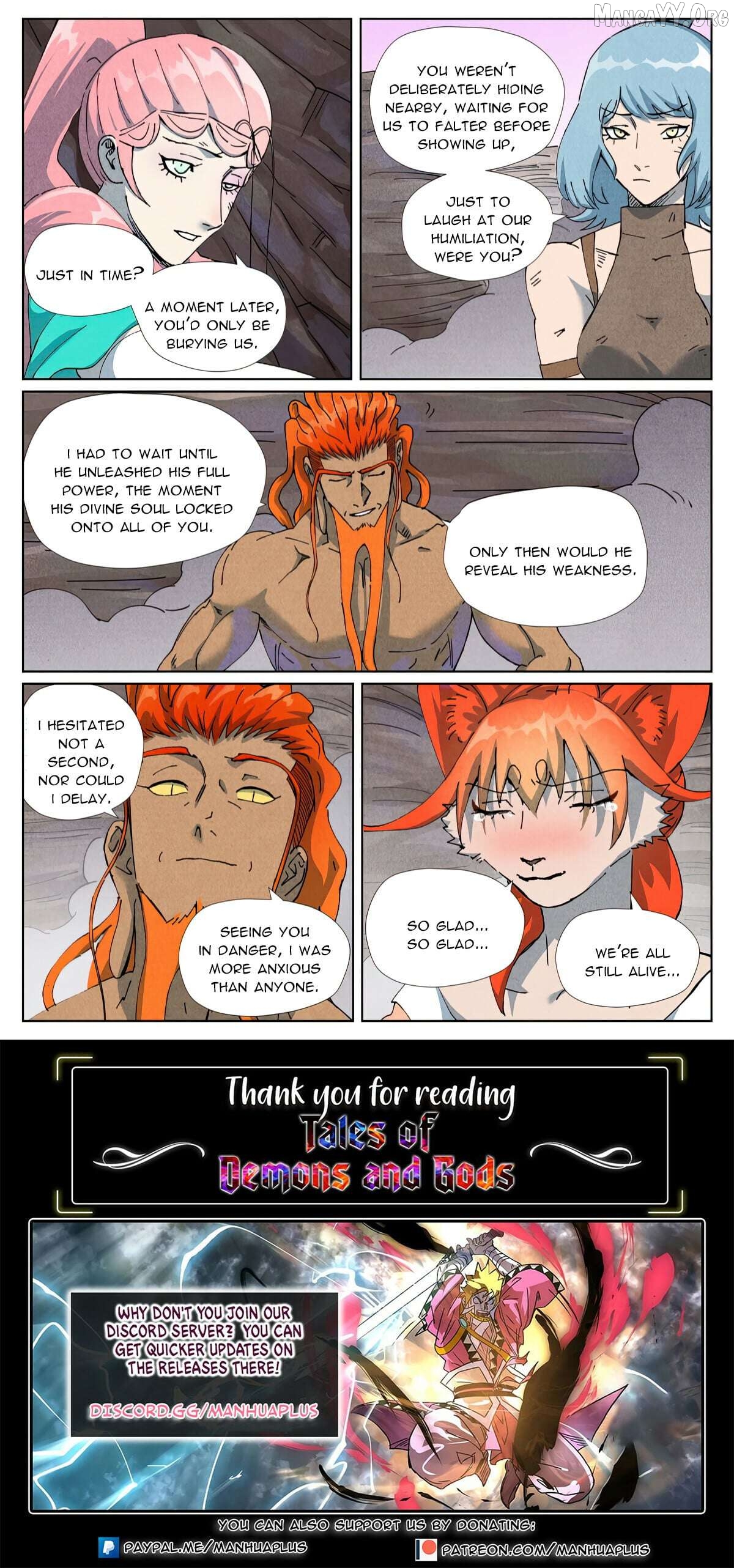 Read Tales of Demons and Gods En Manga Online