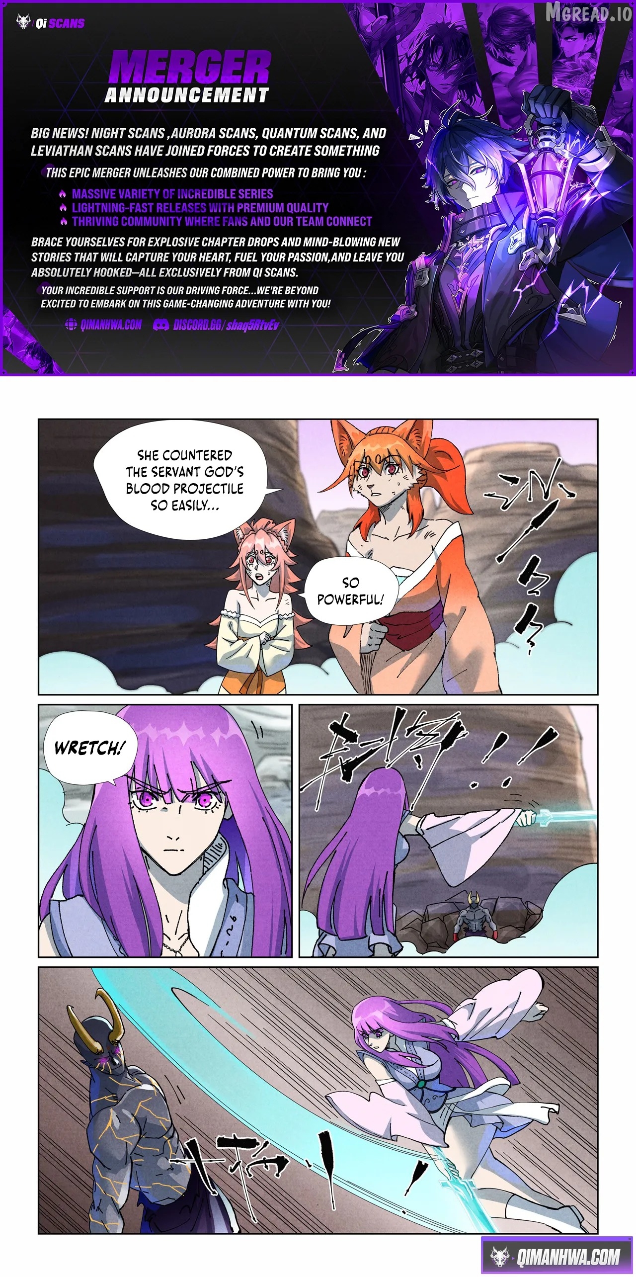 Read Tales of Demons and Gods En Manga Online