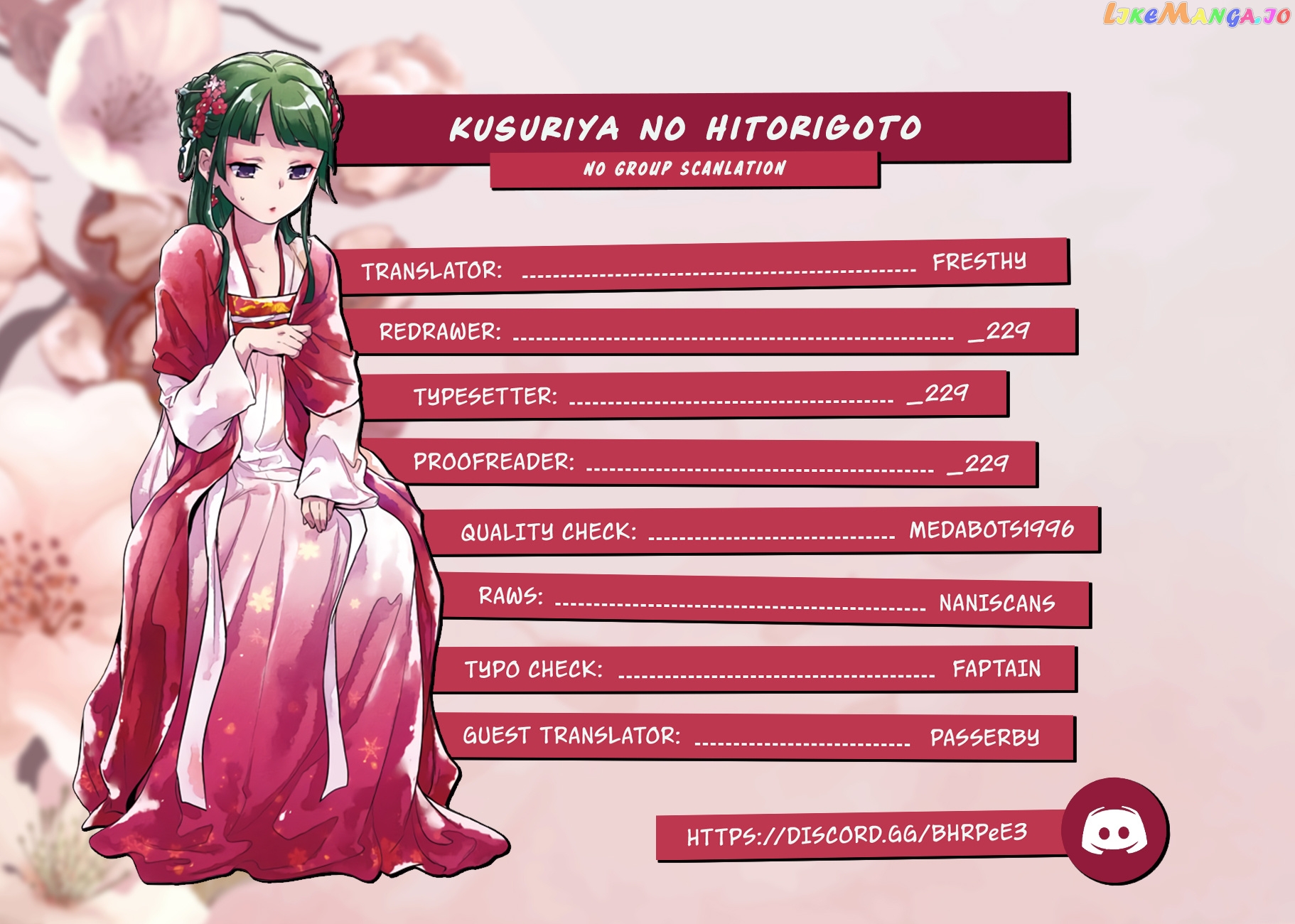 Read The Apothecary Diaries En Manga Online