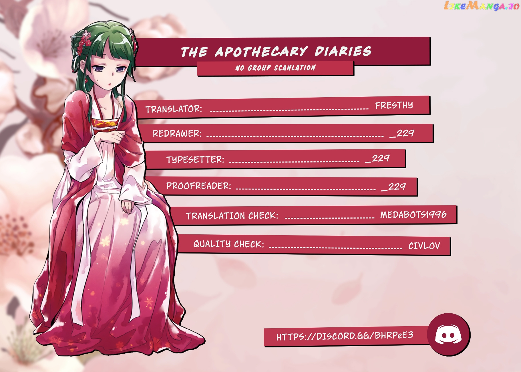 Read The Apothecary Diaries En Manga Online
