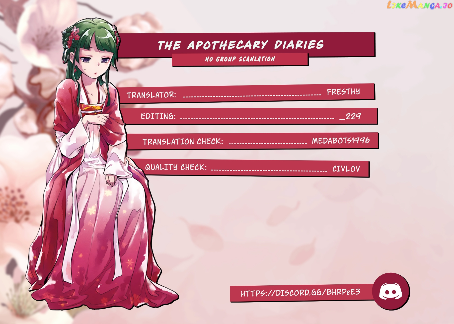 Read The Apothecary Diaries En Manga Online