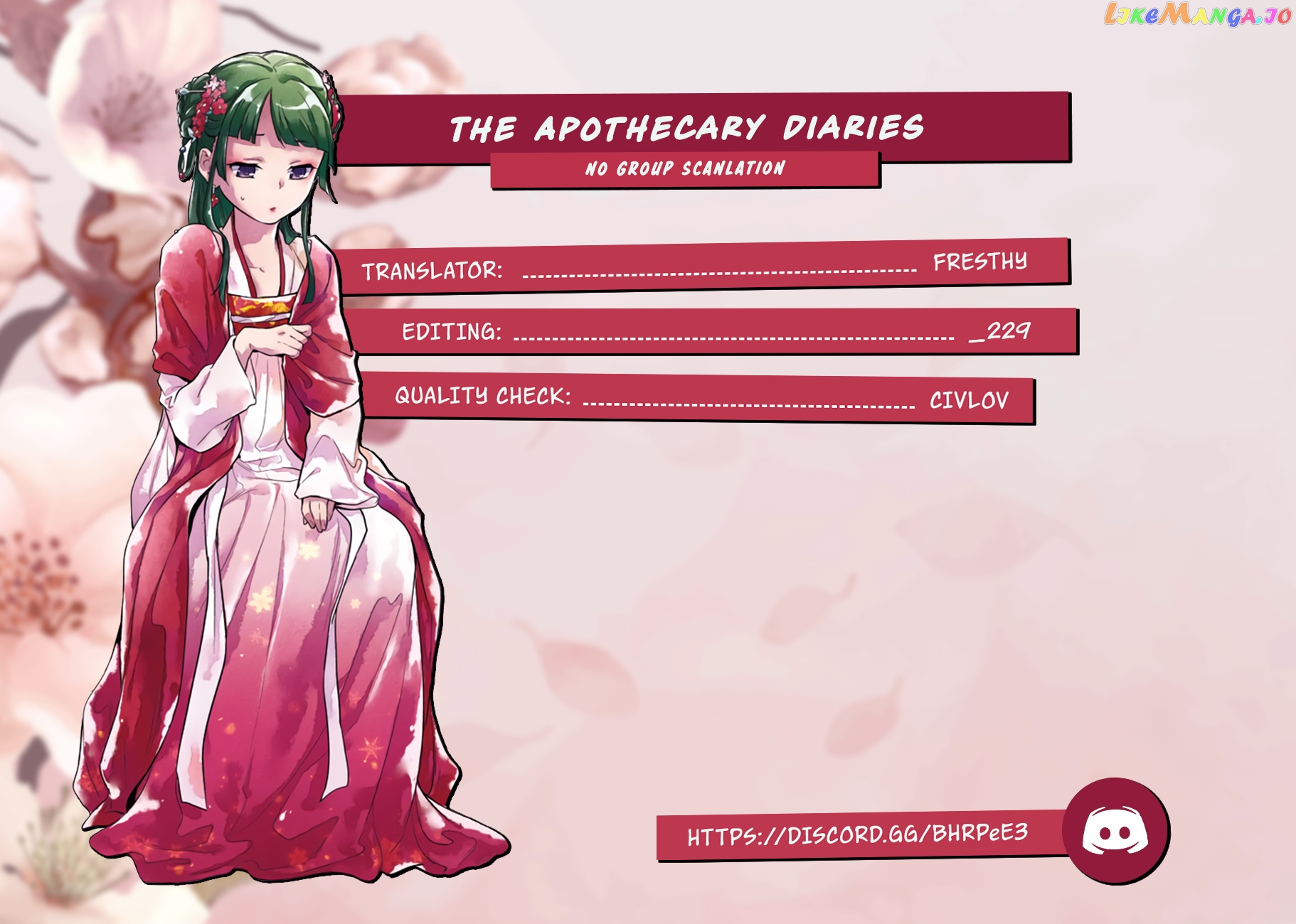 Read The Apothecary Diaries En Manga Online