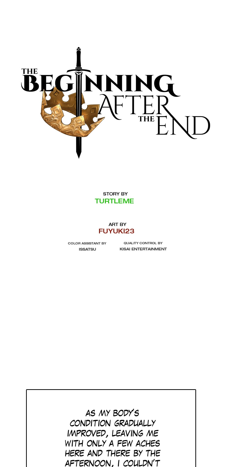 Read The Beginning After the End En Manga Online