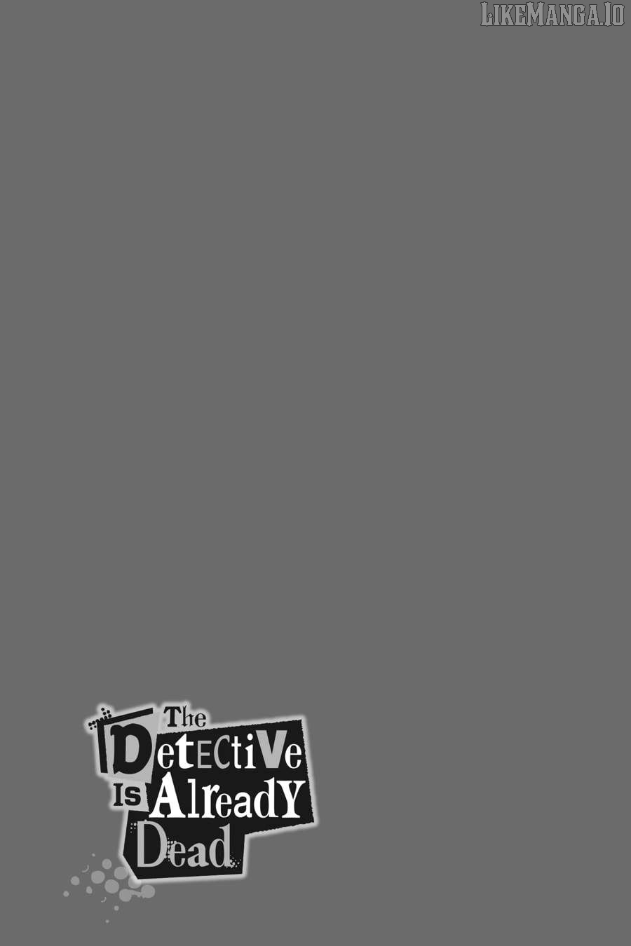 Read The Detective Is Already Dead En Manga Online