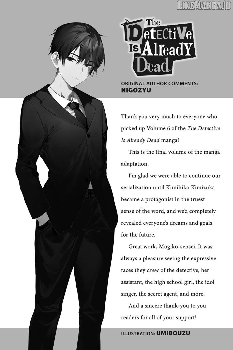 Read The Detective Is Already Dead En Manga Online