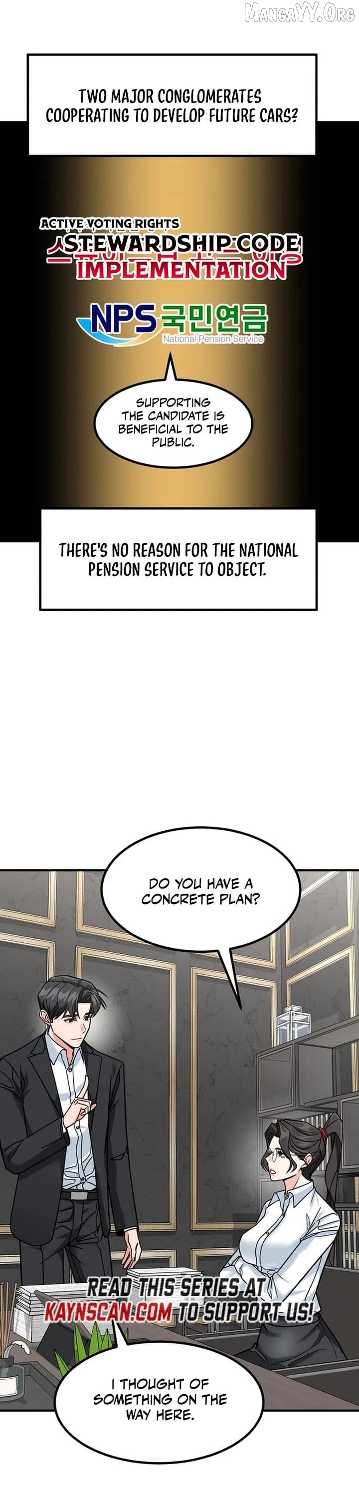 Read The Investor Who Sees the Future En Manga Online
