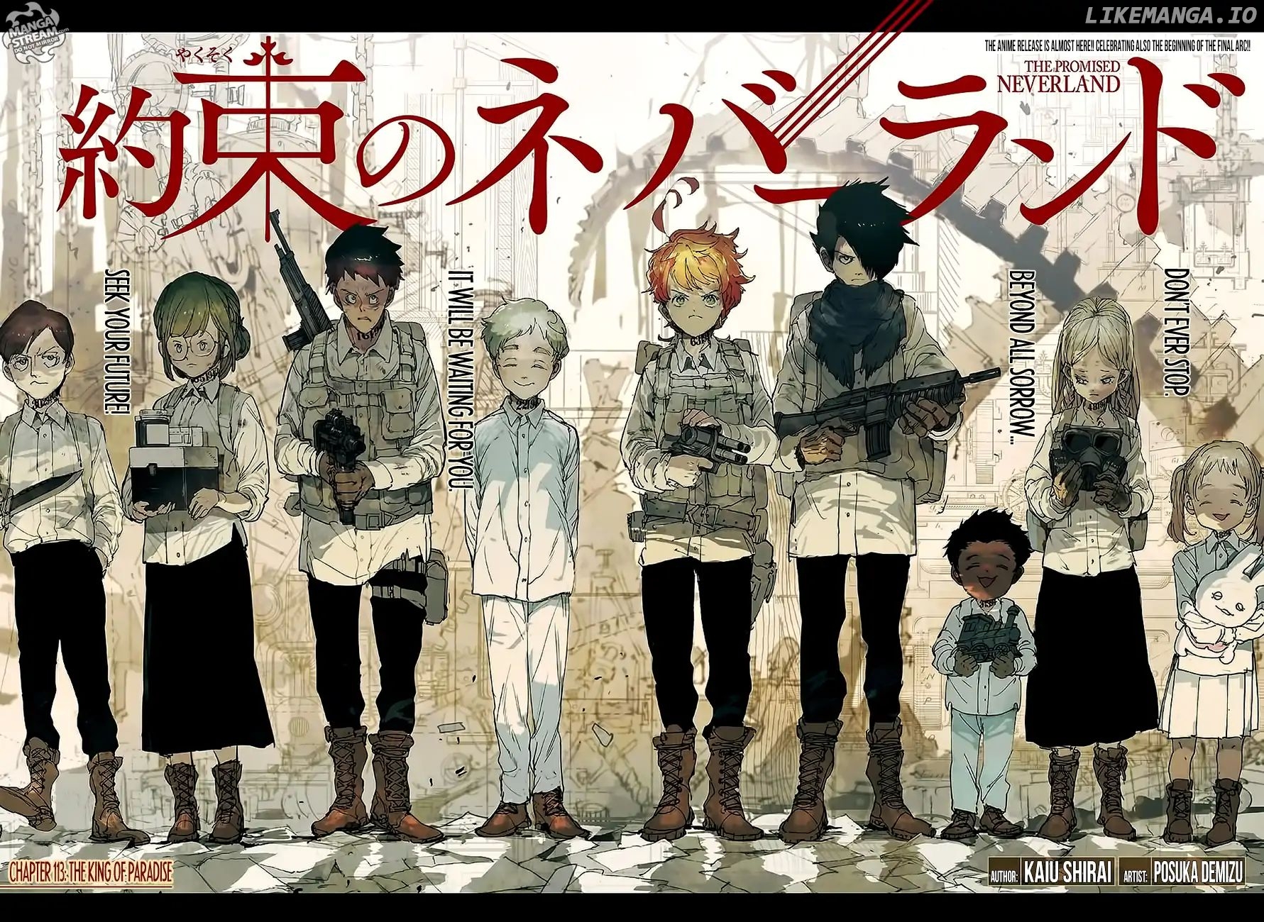 Read The Promised Neverland En Manga Online