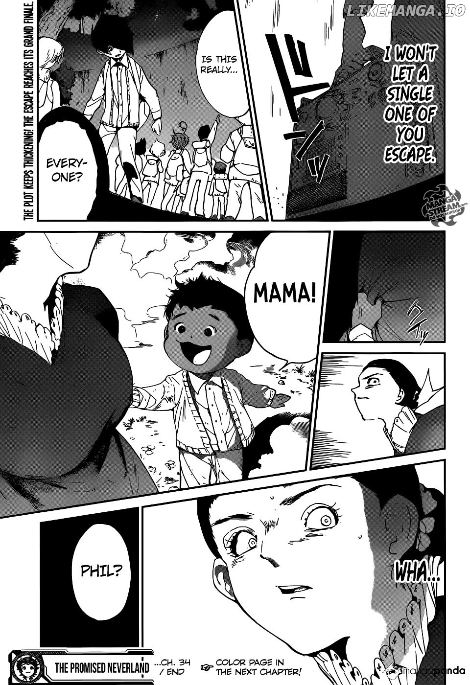 Read The Promised Neverland En Manga Online