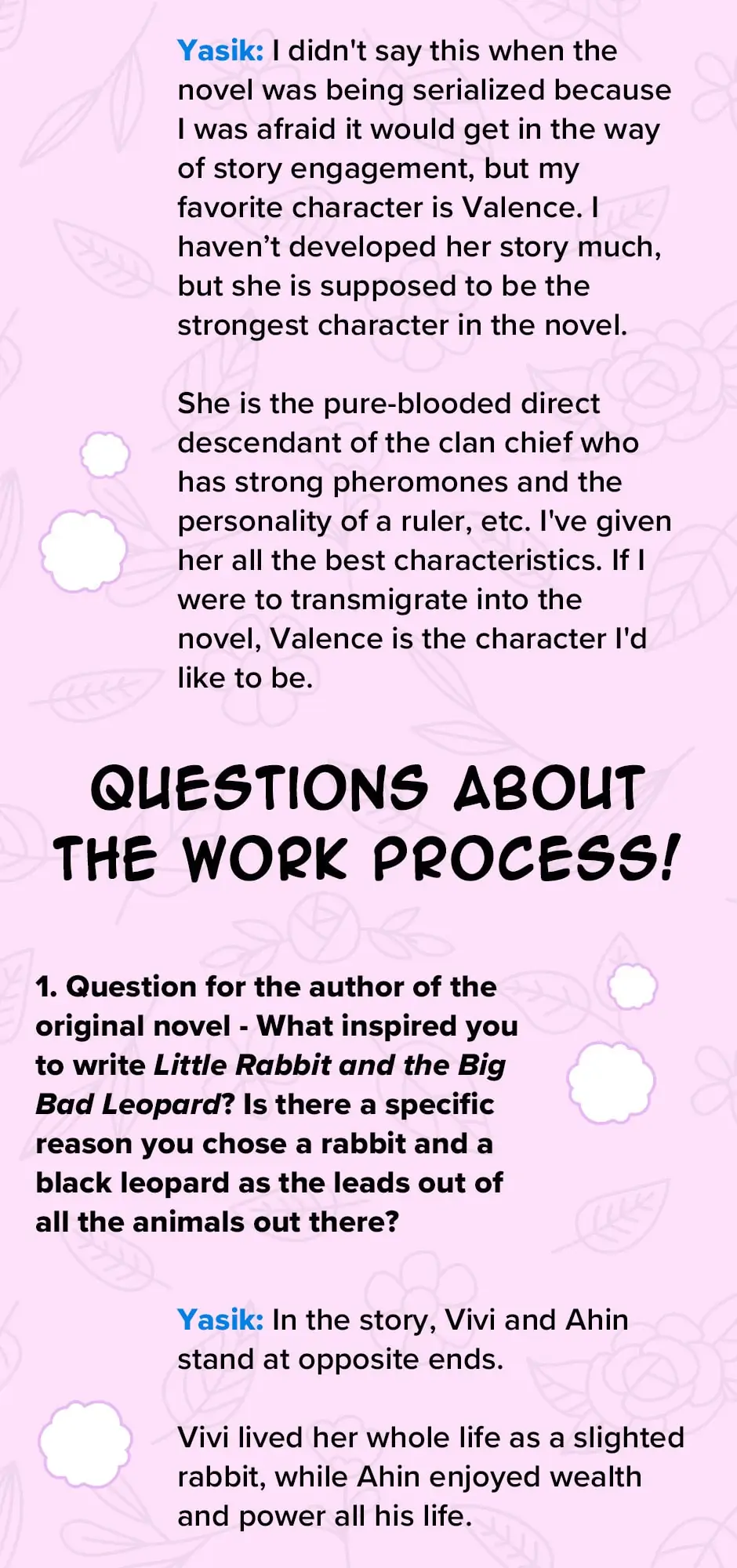 Read The Symbiotic Relationship Between the Rabbit and the Black Panther En Manga Online
