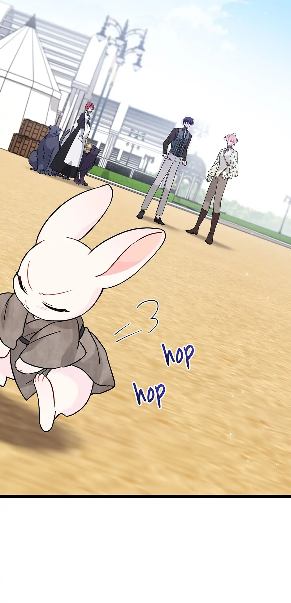 Read The Symbiotic Relationship Between the Rabbit and the Black Panther En Manga Online