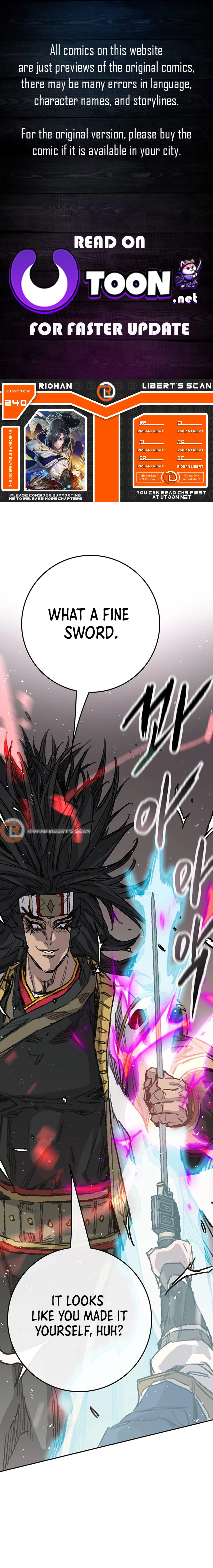 Read The Undefeatable Swordsman En Manga Online
