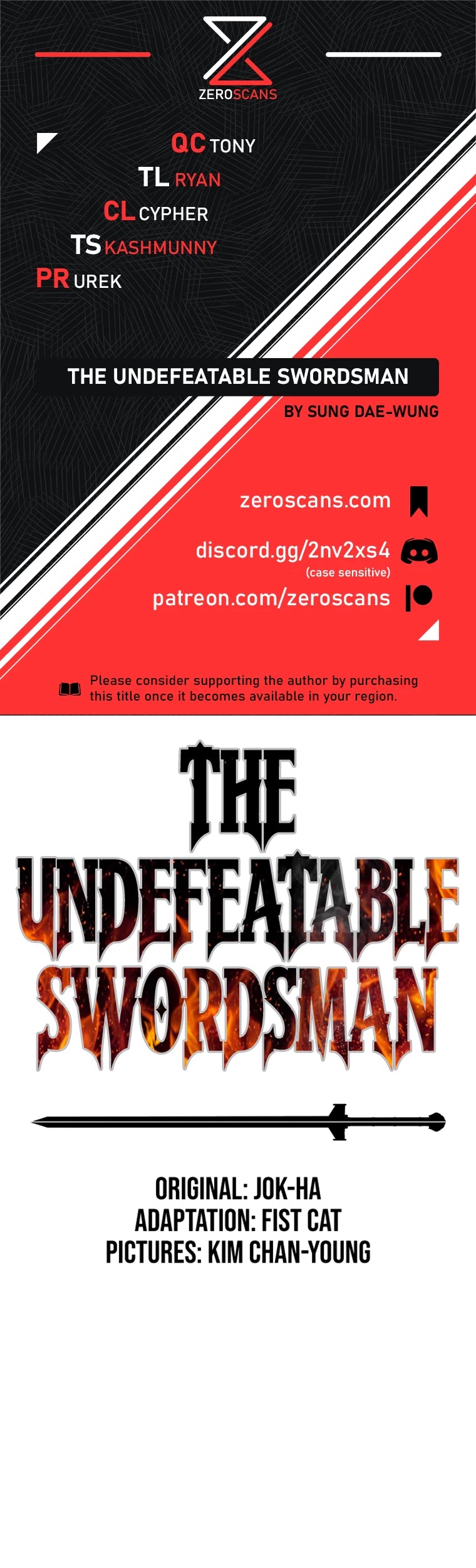 Read The Undefeatable Swordsman En Manga Online