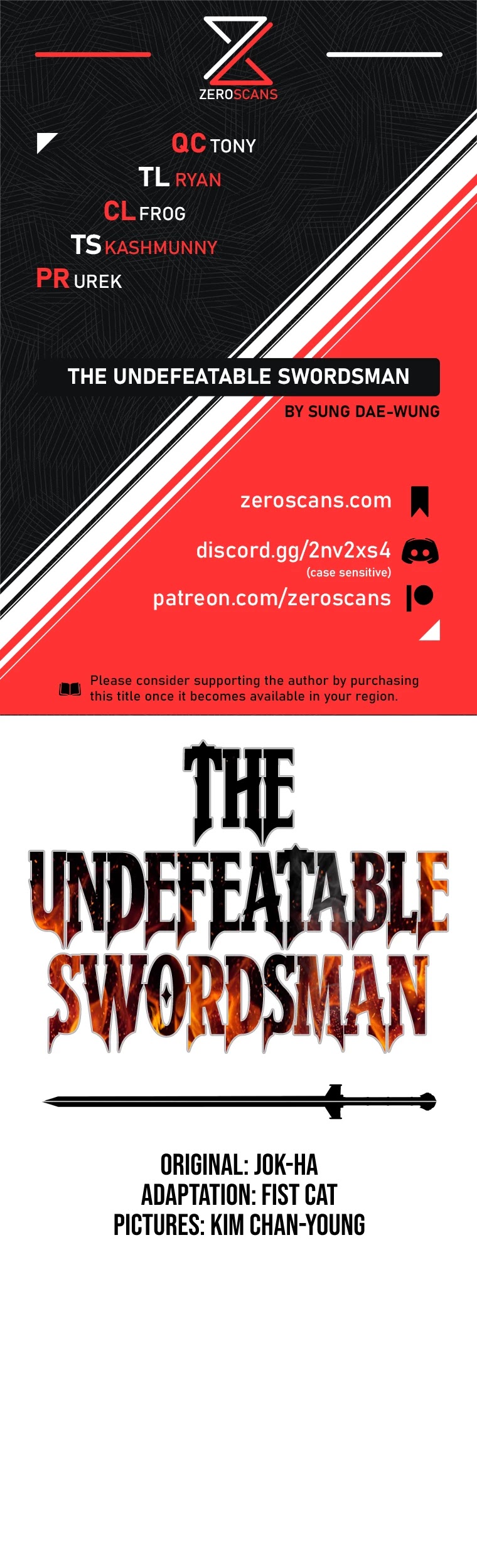 Read The Undefeatable Swordsman En Manga Online