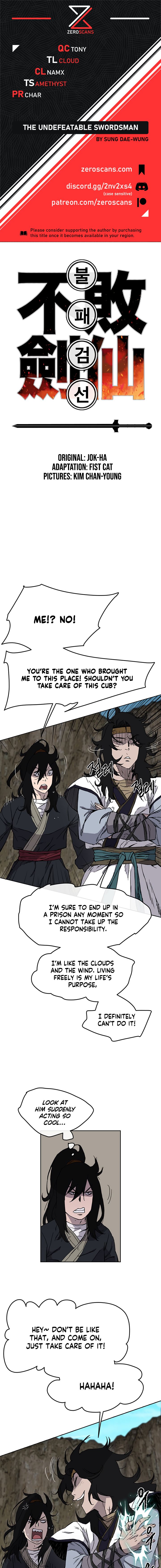 Read The Undefeatable Swordsman En Manga Online