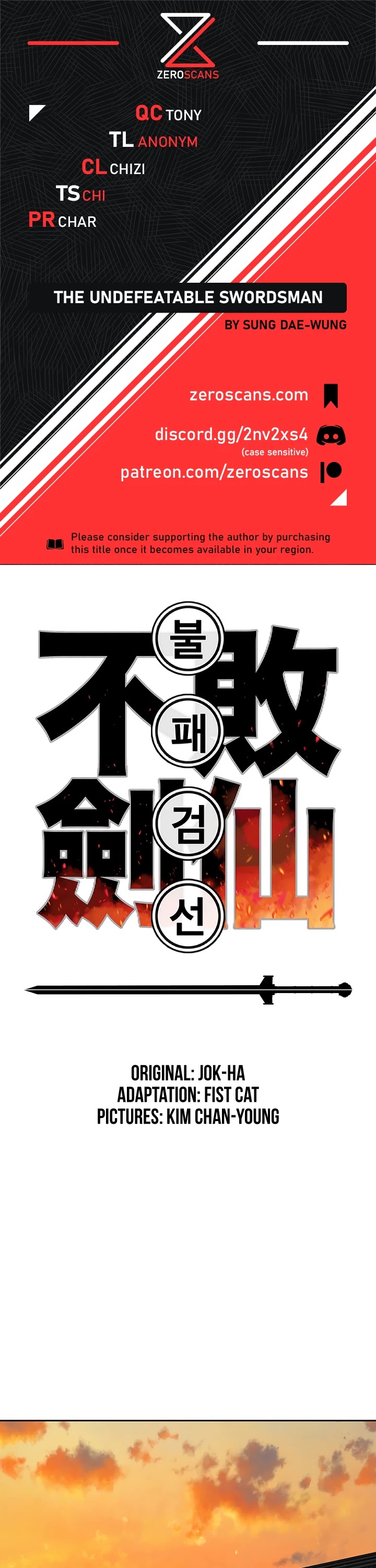Read The Undefeatable Swordsman En Manga Online