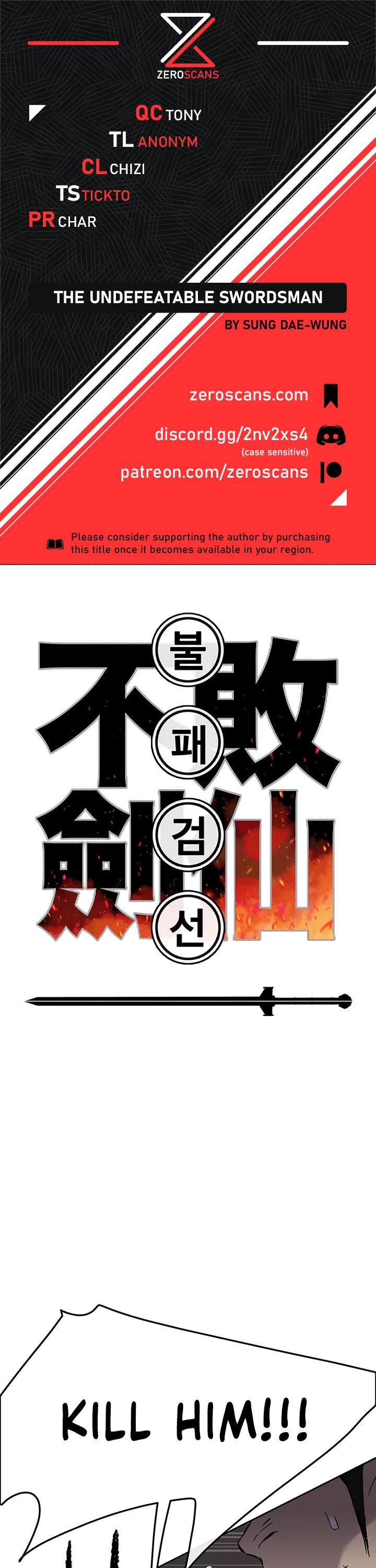Read The Undefeatable Swordsman En Manga Online