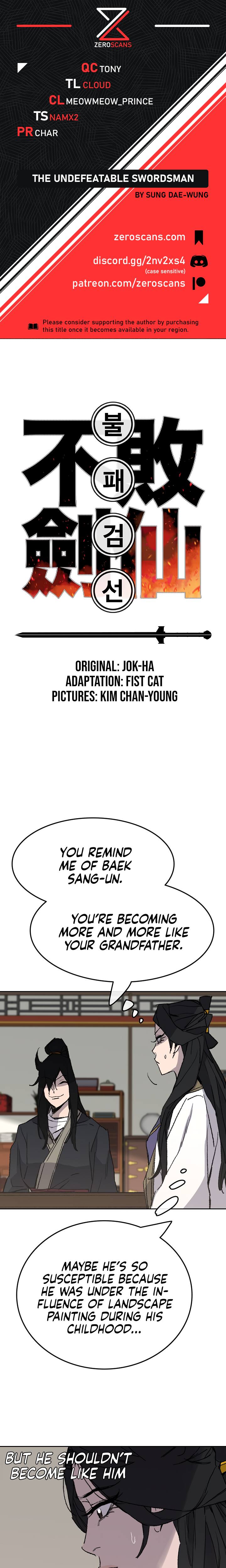 Read The Undefeatable Swordsman En Manga Online