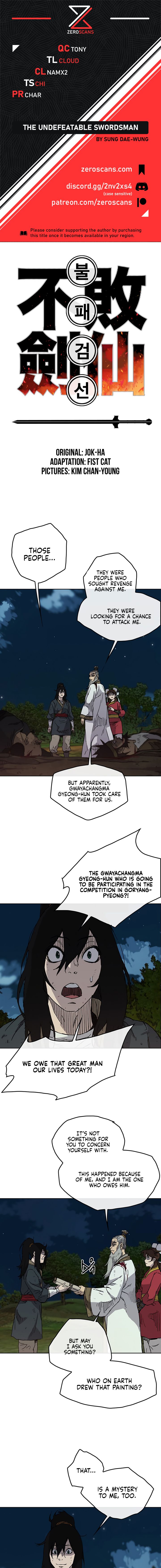 Read The Undefeatable Swordsman En Manga Online