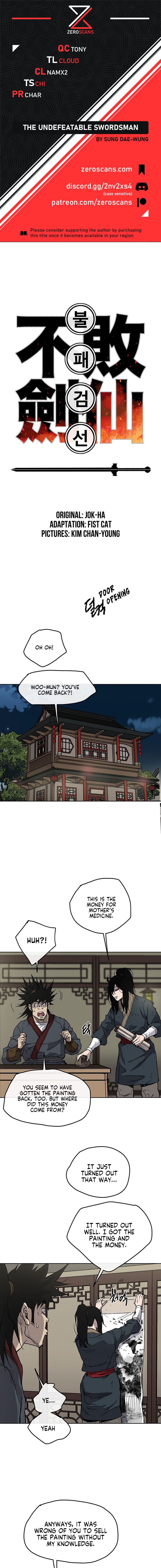 Read The Undefeatable Swordsman En Manga Online