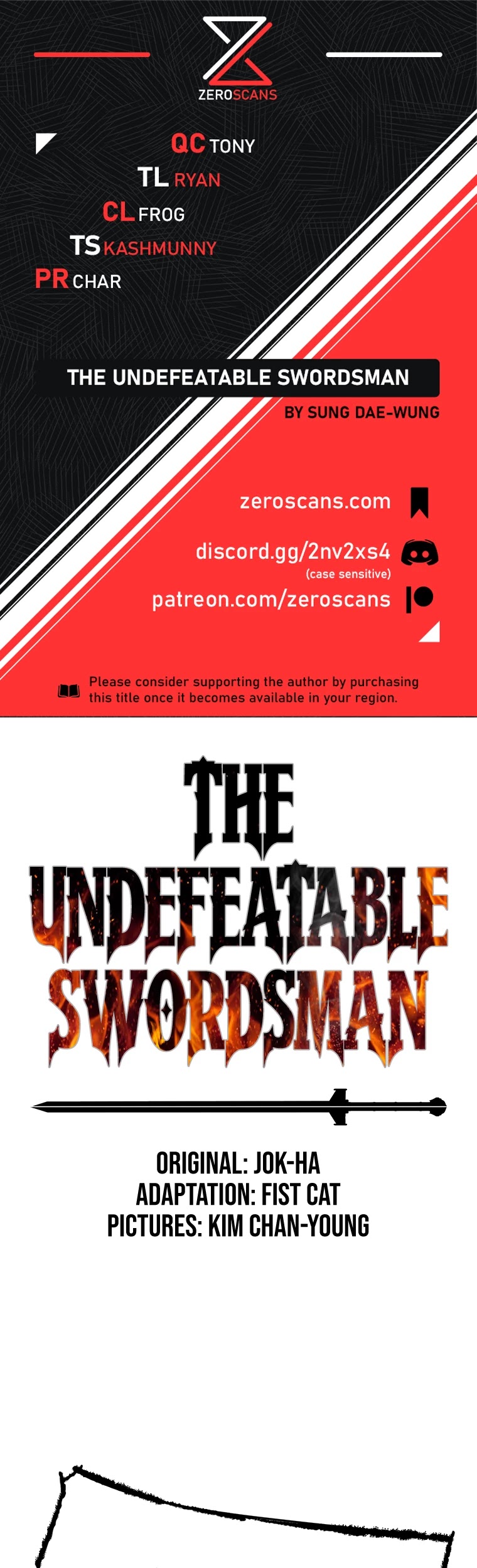 Read The Undefeatable Swordsman En Manga Online