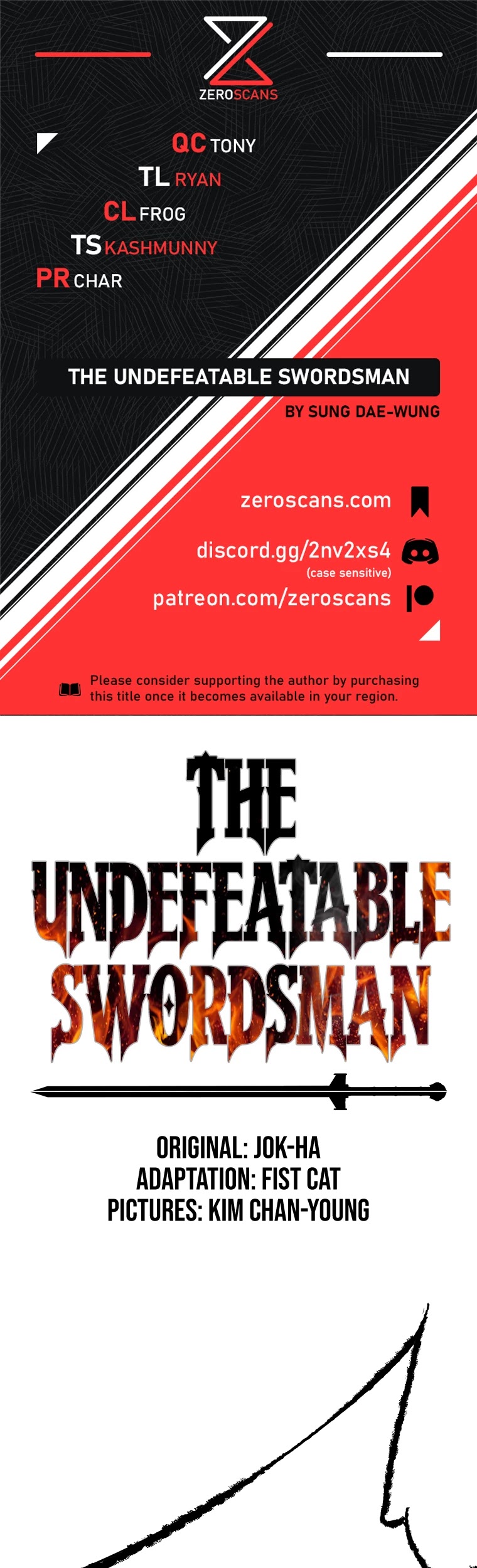 Read The Undefeatable Swordsman En Manga Online