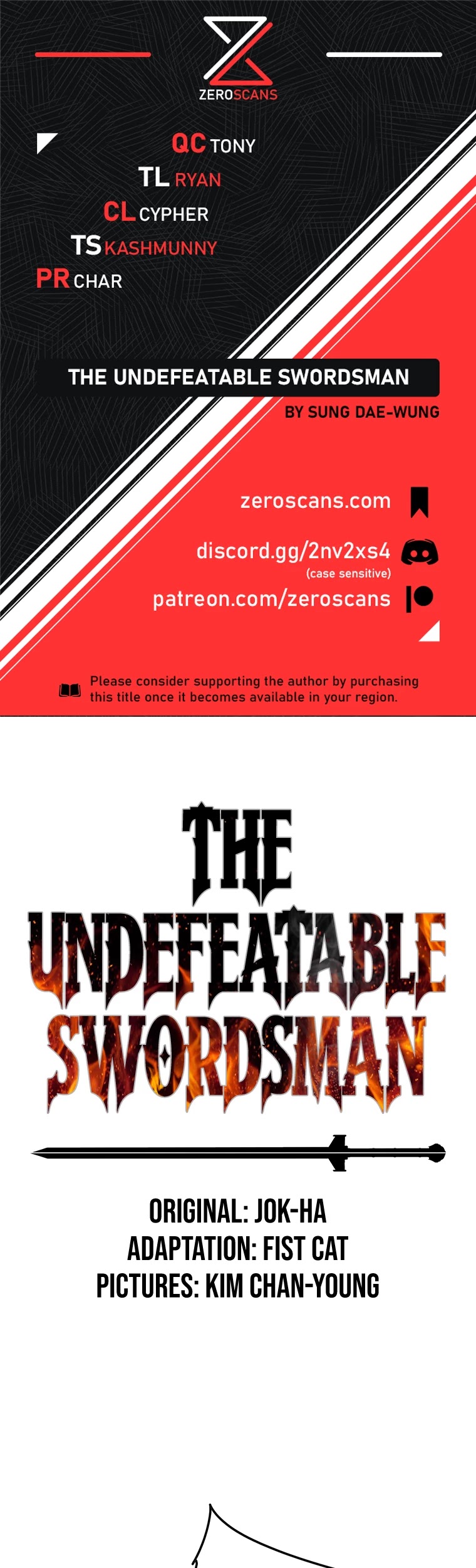 Read The Undefeatable Swordsman En Manga Online