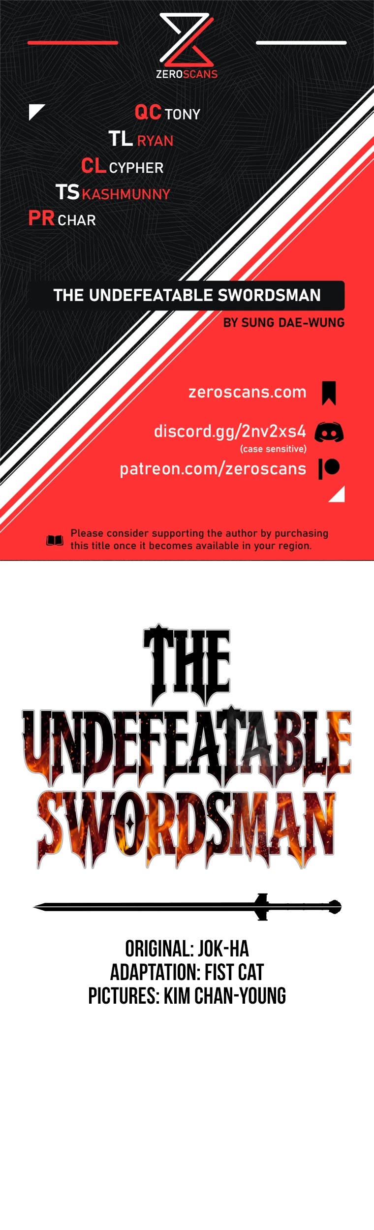 Read The Undefeatable Swordsman En Manga Online