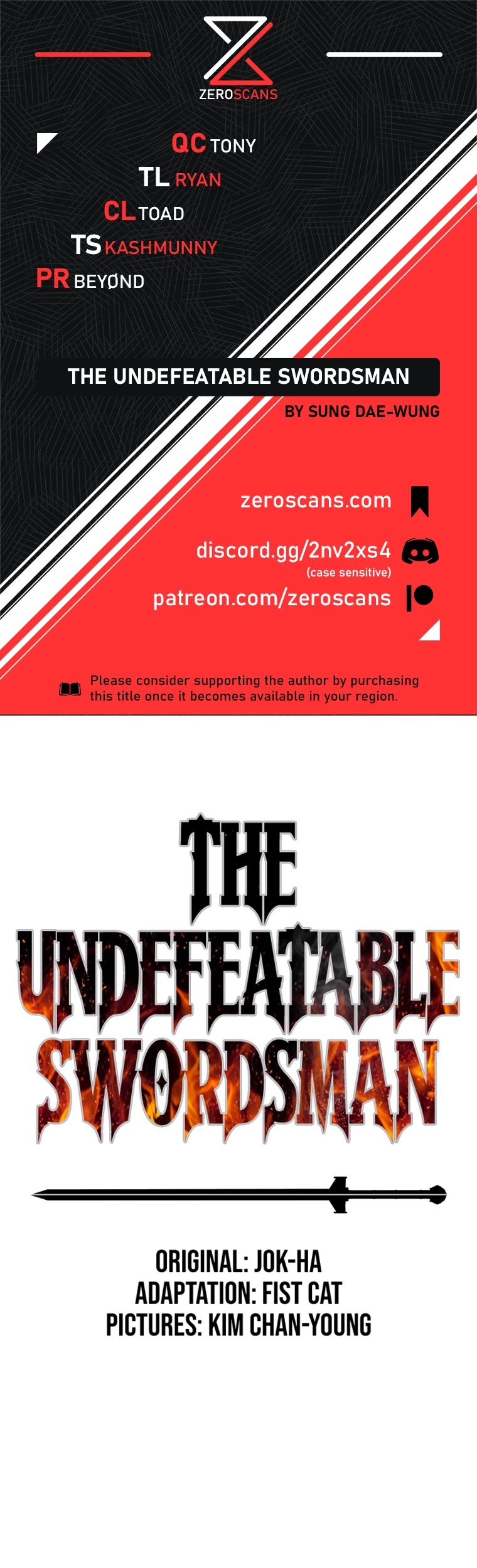 Read The Undefeatable Swordsman En Manga Online