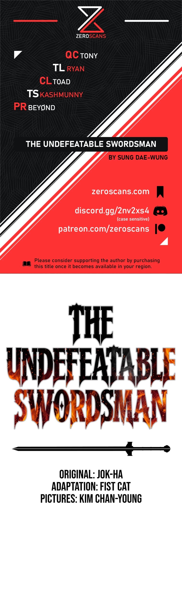 Read The Undefeatable Swordsman En Manga Online