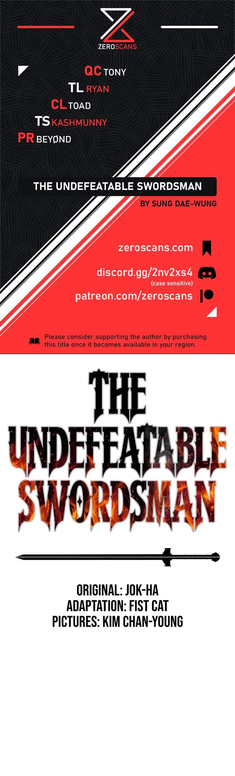 Read The Undefeatable Swordsman En Manga Online