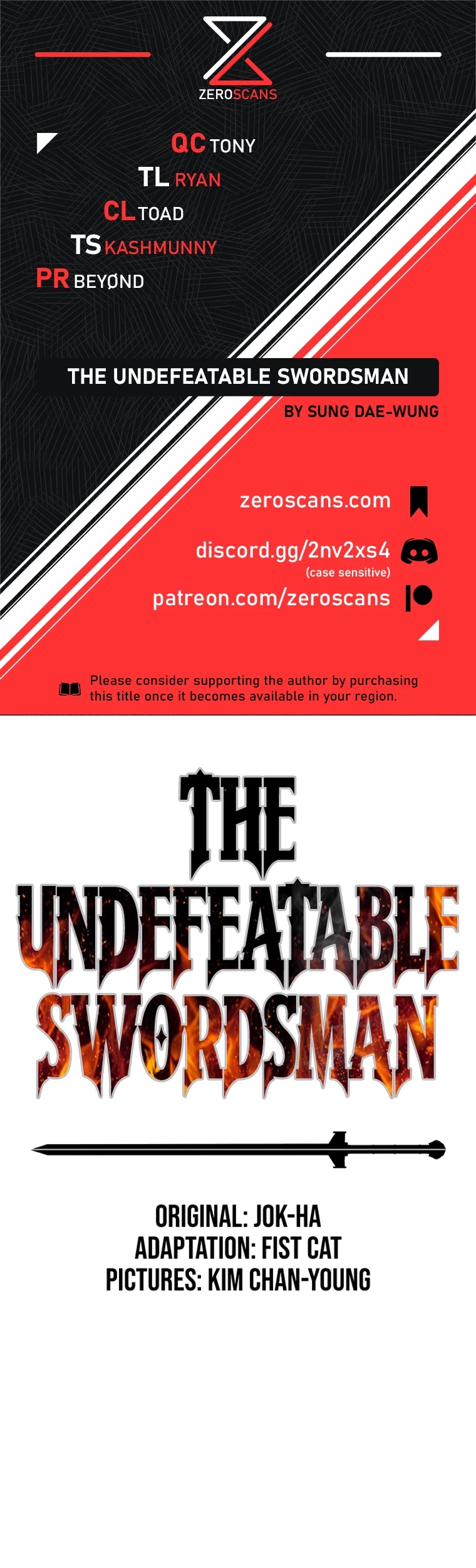 Read The Undefeatable Swordsman En Manga Online