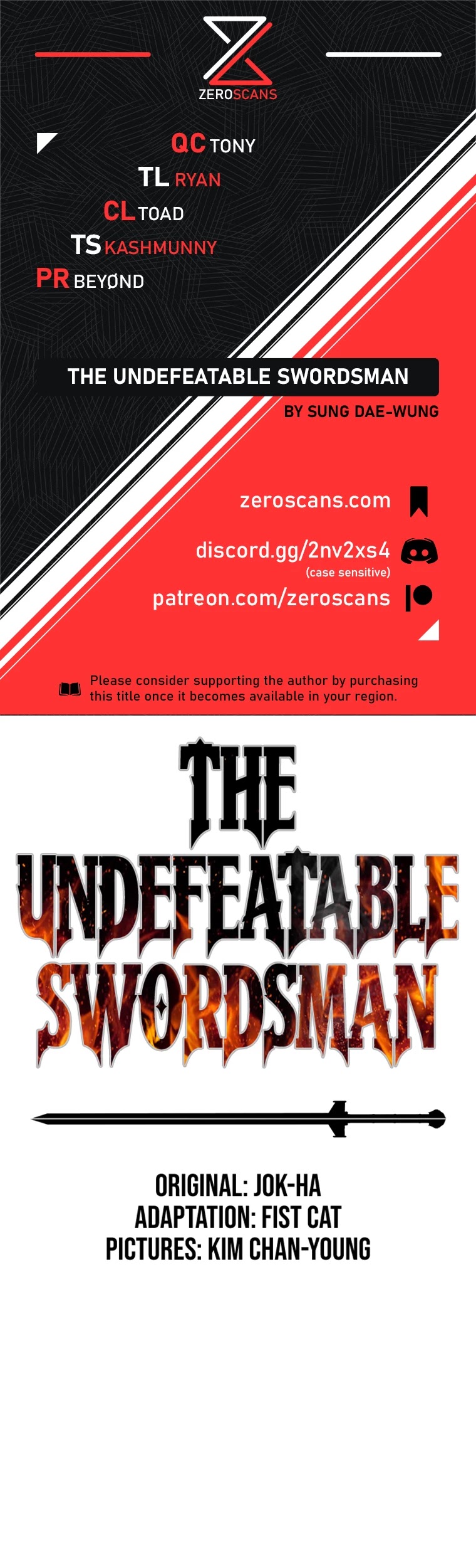 Read The Undefeatable Swordsman En Manga Online