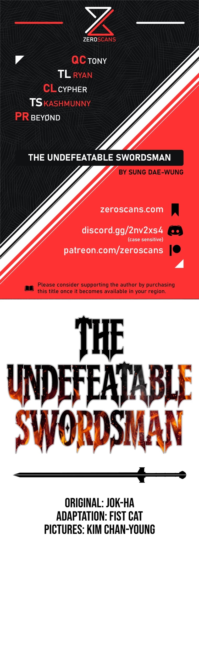 Read The Undefeatable Swordsman En Manga Online