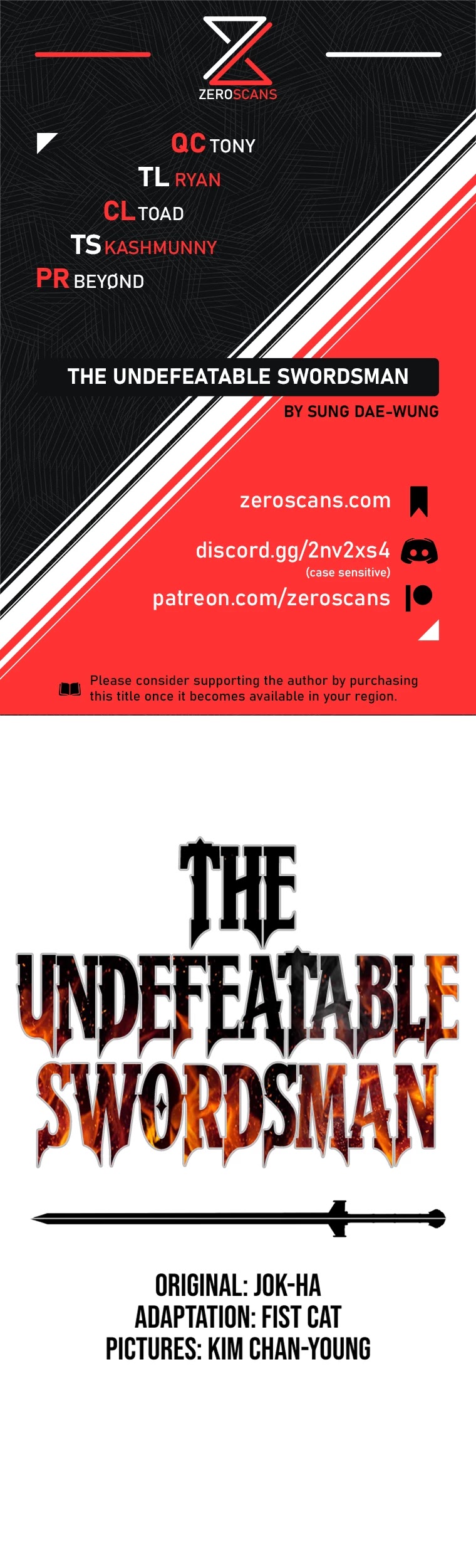 Read The Undefeatable Swordsman En Manga Online