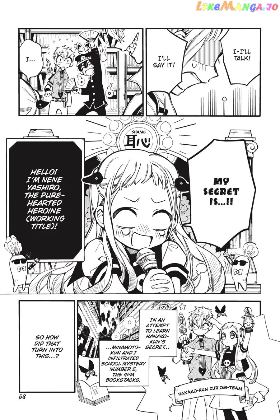 Read Toilet bound Hanako kun En Manga Online