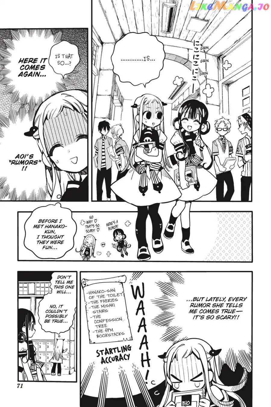 Read Toilet bound Hanako kun En Manga Online