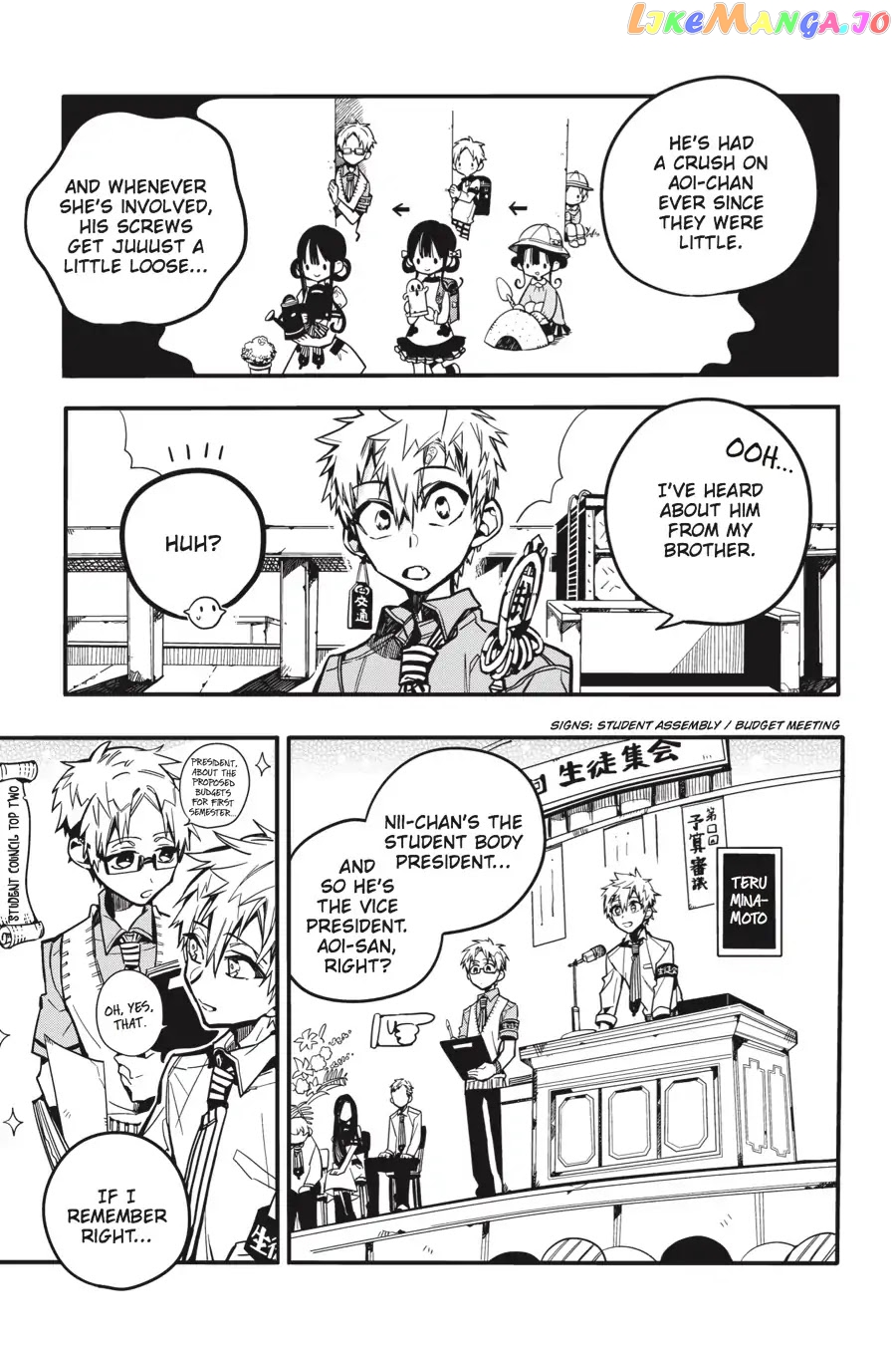 Read Toilet bound Hanako kun En Manga Online