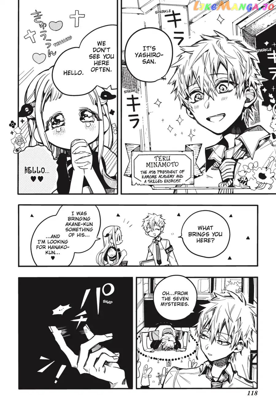 Read Toilet bound Hanako kun En Manga Online
