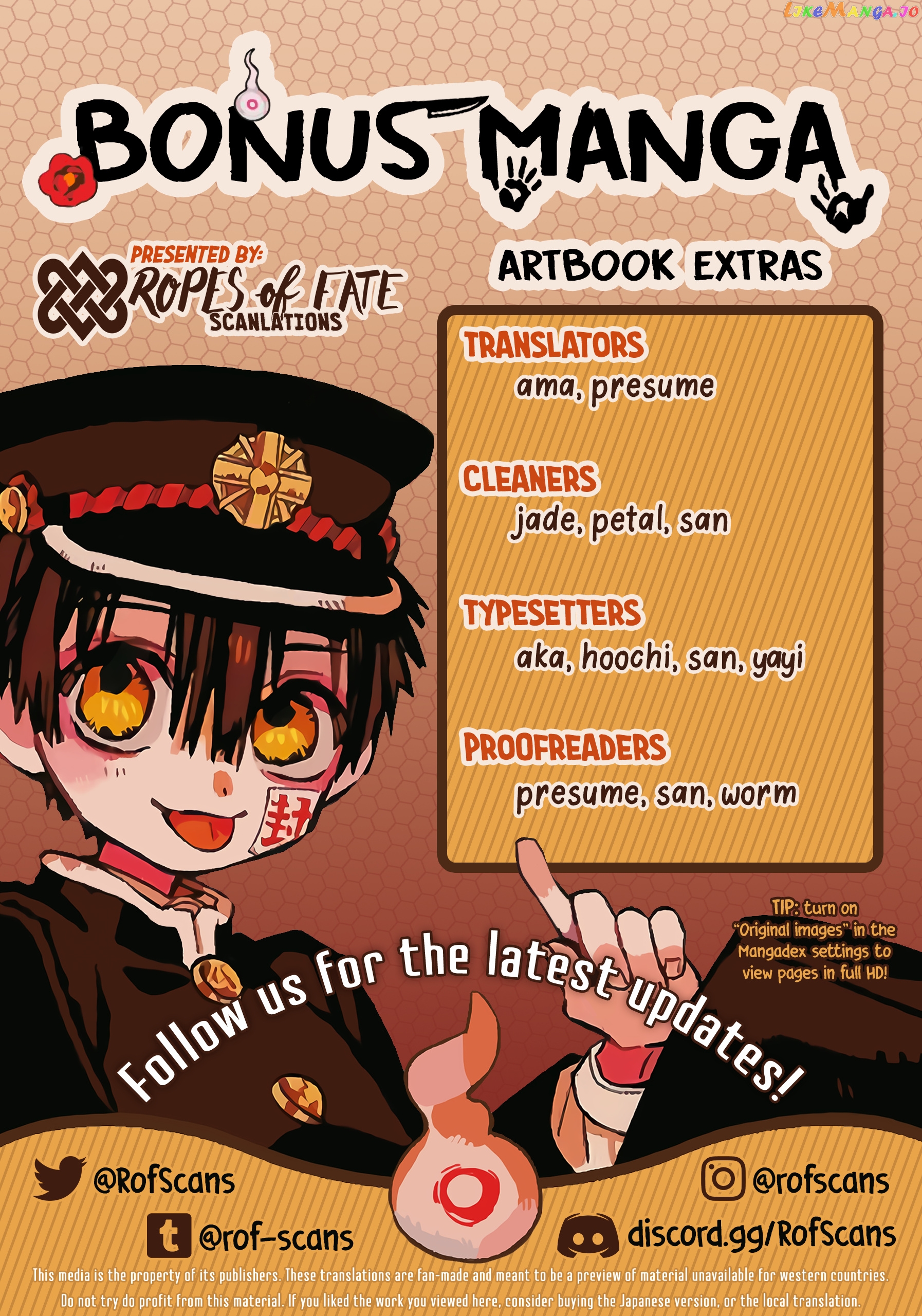Read Toilet bound Hanako kun En Manga Online