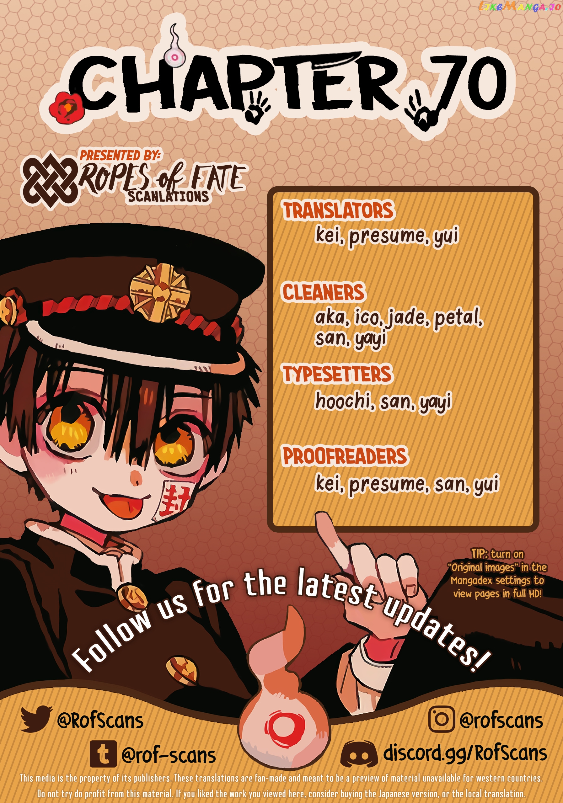 Read Toilet bound Hanako kun En Manga Online