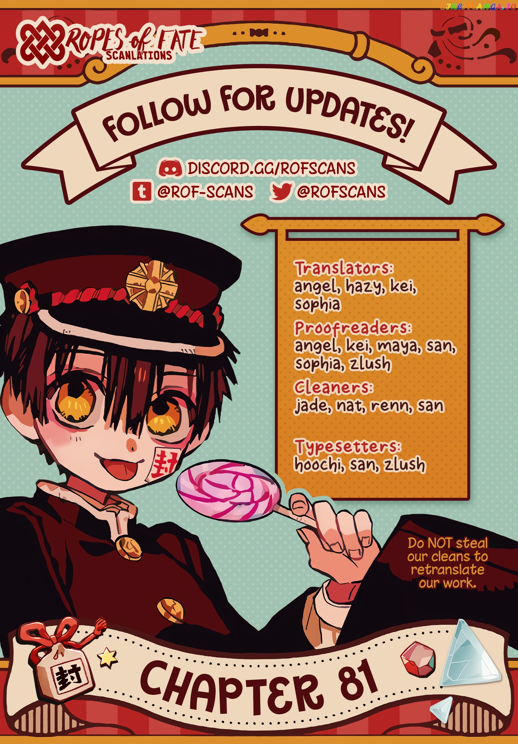 Read Toilet bound Hanako kun En Manga Online
