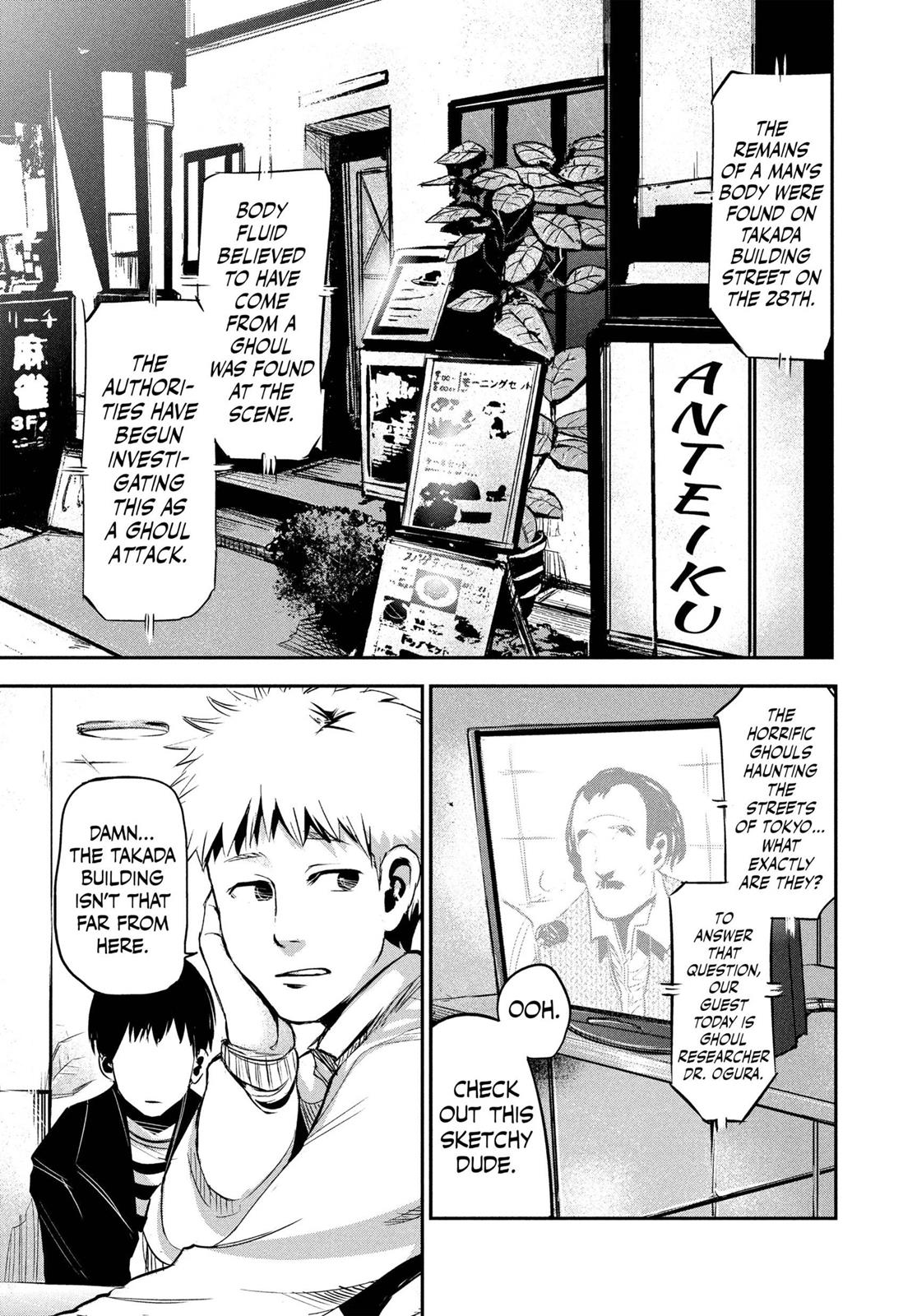 Read Tokyo Ghoul En Manga Online
