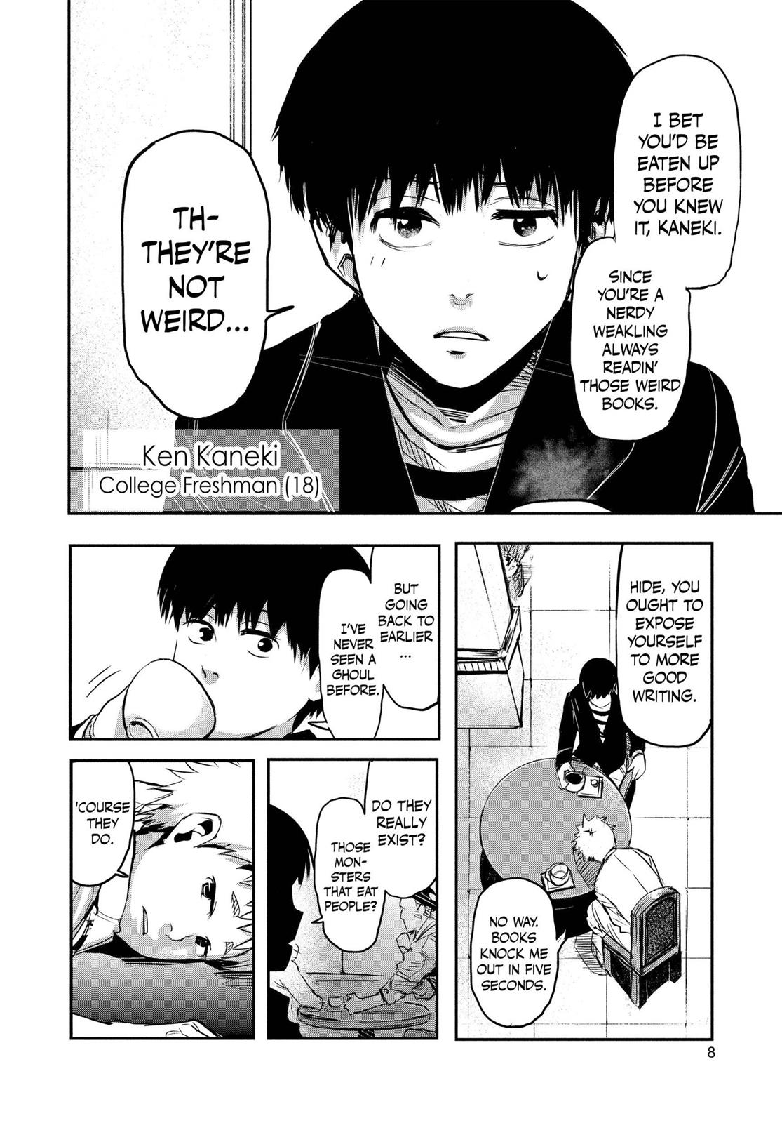 Read Tokyo Ghoul En Manga Online