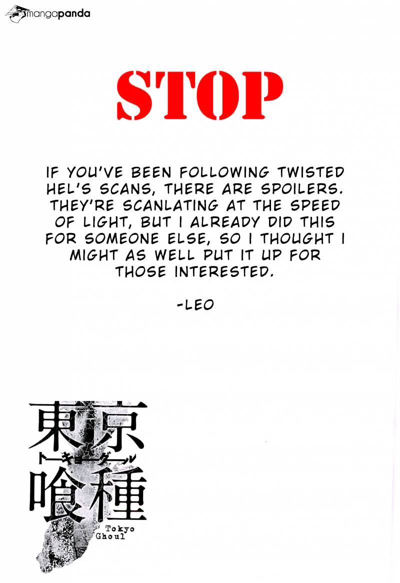 Read Tokyo Ghoul En Manga Online
